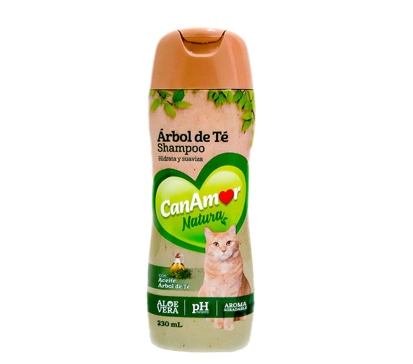 Champu aceite arbol de te gatos 230ml canamor