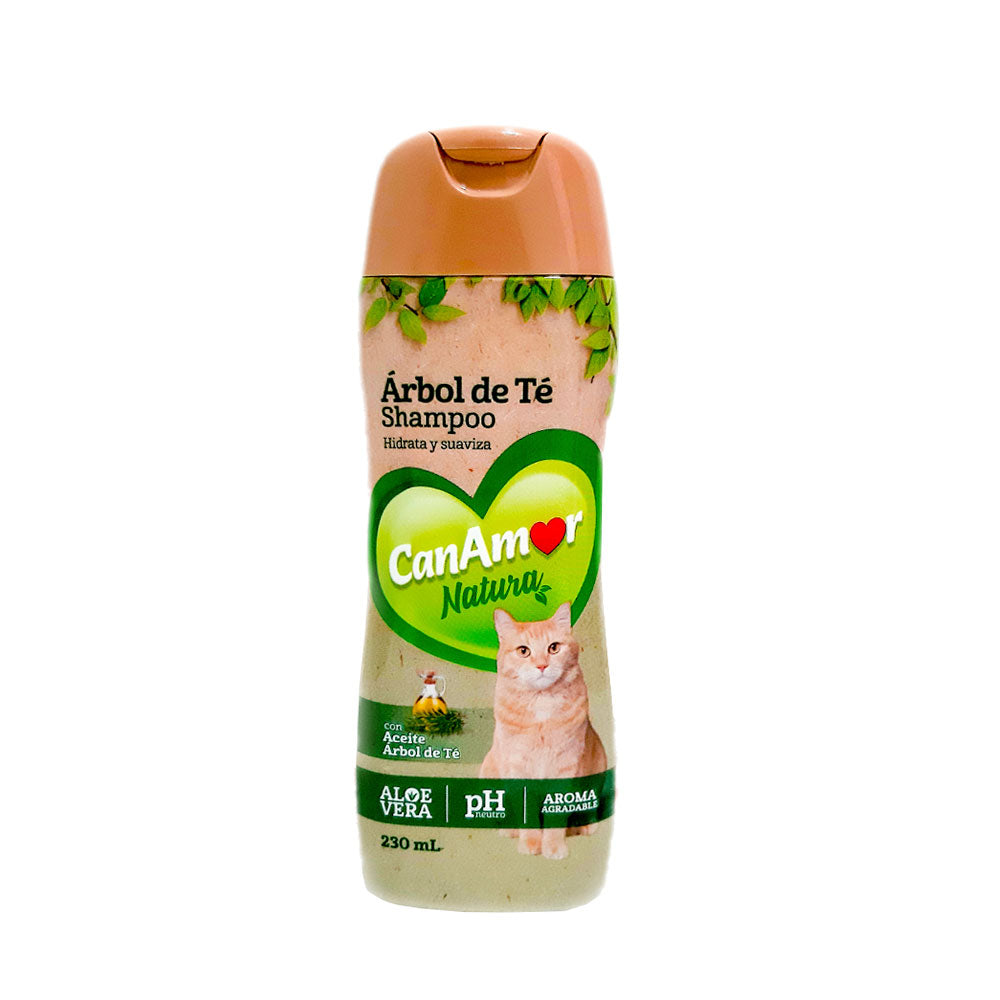 Champu aceite arbol de te gatos 230ml canamor