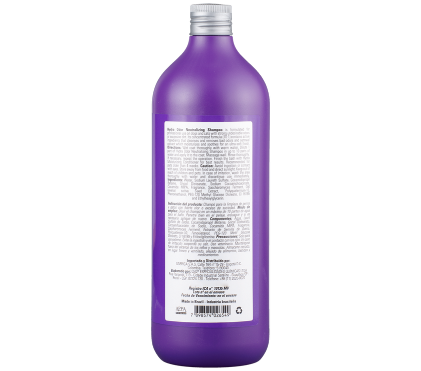 Shampoo para mascotas Hydra Odor Neutralizing 1000ml