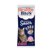 Snack Cremoso para Gato Healthy Bites sabor Pavo y arandanos 56 gr sobre por 4 unidades