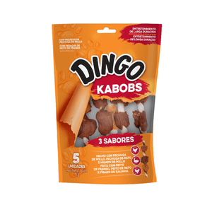Snack Para Perro Dingo Kabobs 3 Sabores