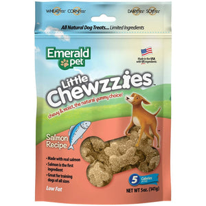 Snack Para Perro Emerald Pet Little Chewzzies Salmon - Emerald Pet
