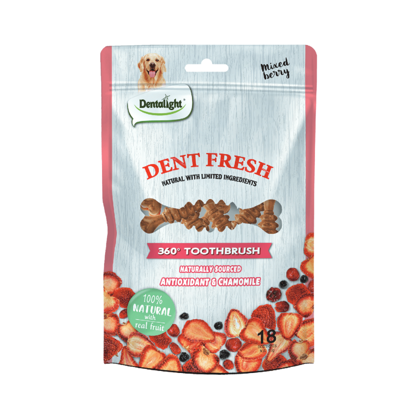 Snack Para Perro Phoenix Dent Fresh Mix De Frutos - 150 gr