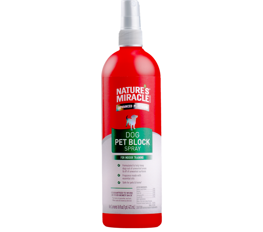 Spray Repelente Perro Nature Miracle 16 Onz
