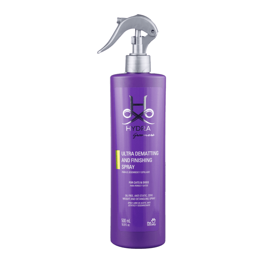 Spray para mascotas Hydra Ultra Dematting and Finish 500ml