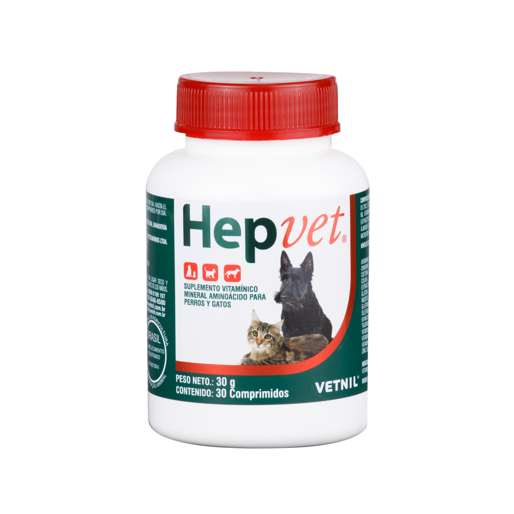 Suplemento Hevpet 30 comprimidos