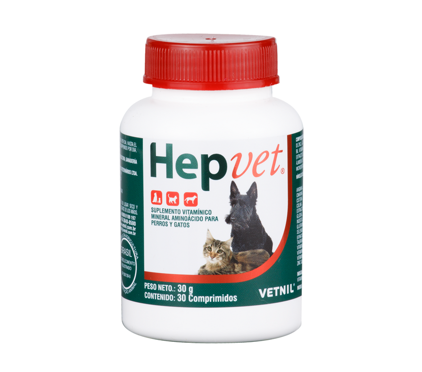 Suplemento Hevpet 30 comprimidos