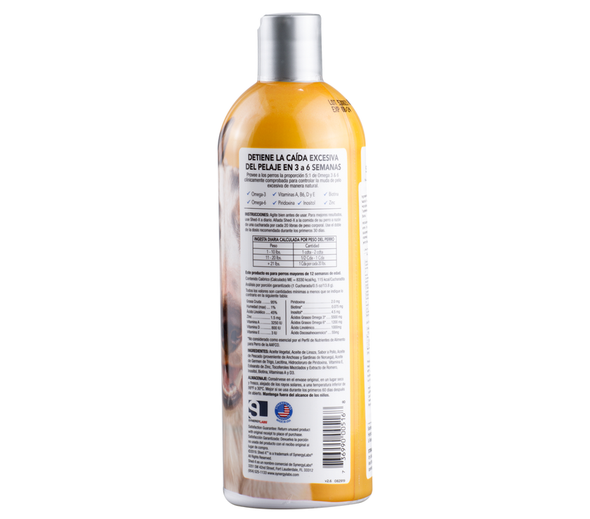 Suplemento shed-x dermaplex Perro 16oz