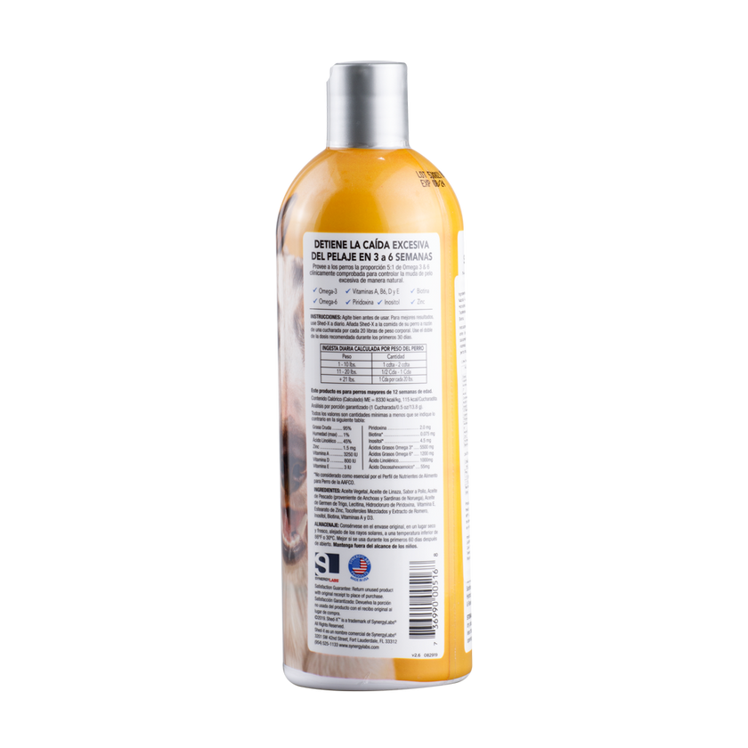 Suplemento shed-x dermaplex Perro 16oz