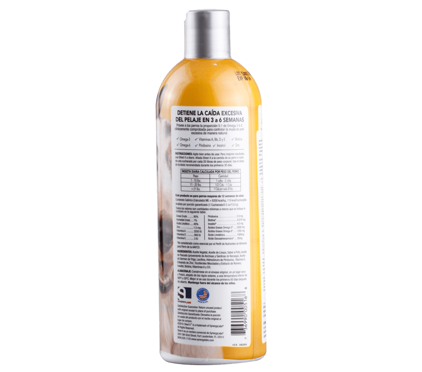 Suplemento para Perros Shed-x Dermaplex 16oz