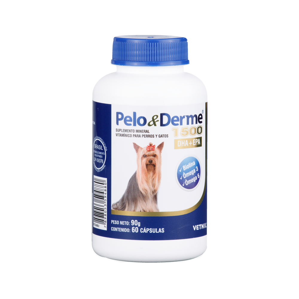 Suplemento Pelo & Derme Para Perro Y Gato