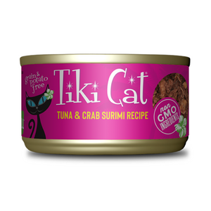 Tiki Cat Grill Atun y Cangrejo Lata