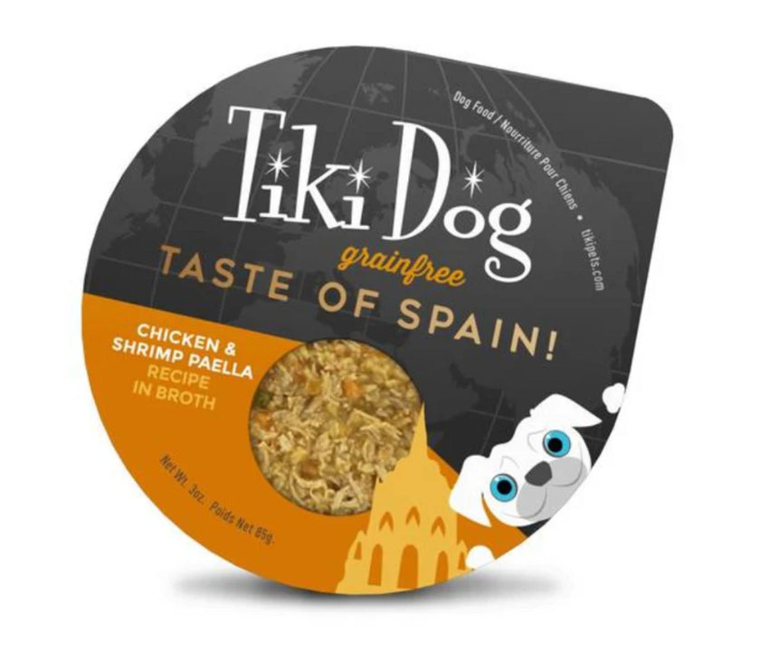 Tiki Dog Spain Pollo y Camaron Paella 85 Gr