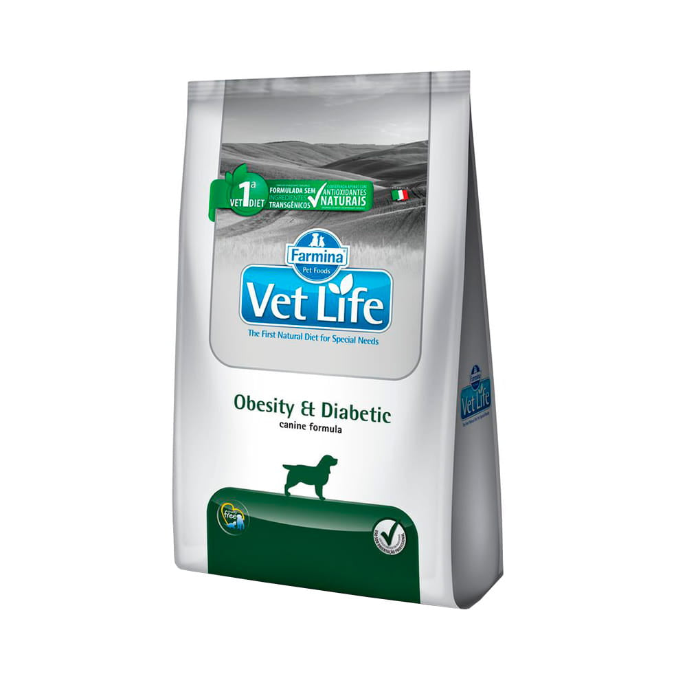 Alimento Seco para Perro Vet Life Obesity y Diabetic