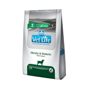 Alimento Seco para Perro Vet Life Obesity y Diabetic