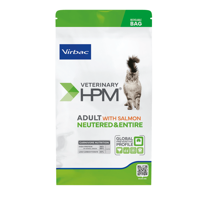 Alimento Seco para Gato Virbac Adult Salmon N & E 3 KG