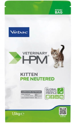 Alimento Seco para Gato Virbac Baby Pre Neutered 1.5 KG