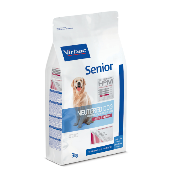 Alimento Seco para Perro Virbac Senior Neutered L&M X 3 KG
