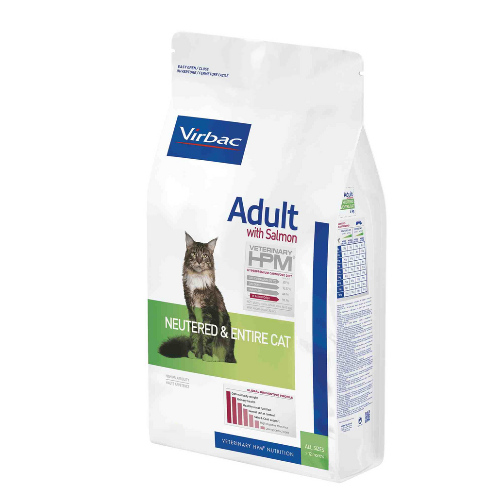 Alimento Seco para Gato Virbac Adult Saumon N y E 1.5 KG