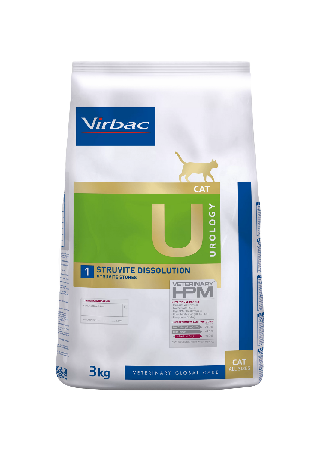 Virbac Cat Urolog Struv Diss-U1 1.5 Kg