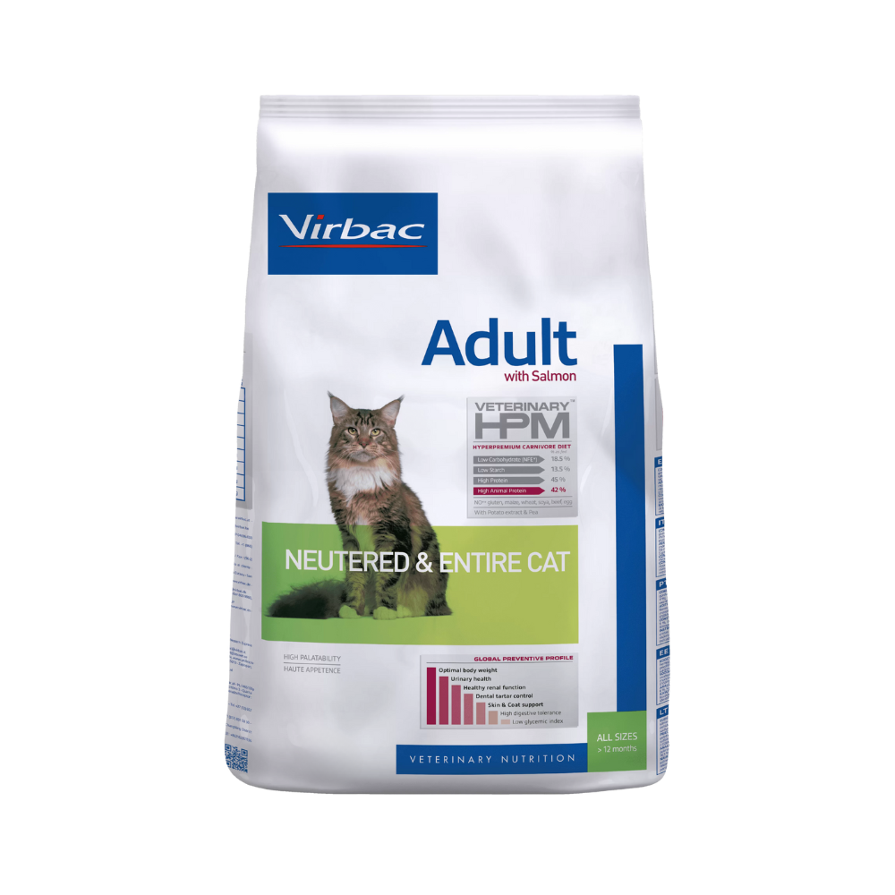 Virbac gato adulto Saumon N & E - 7 Kg