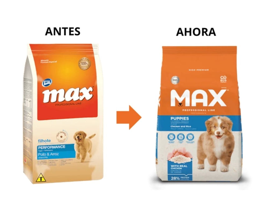 Comida para perro Max Cachorro Performance Pollo