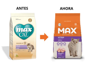 Comida para gato Max Cat Professional Line Filhote Frango 1 Kg