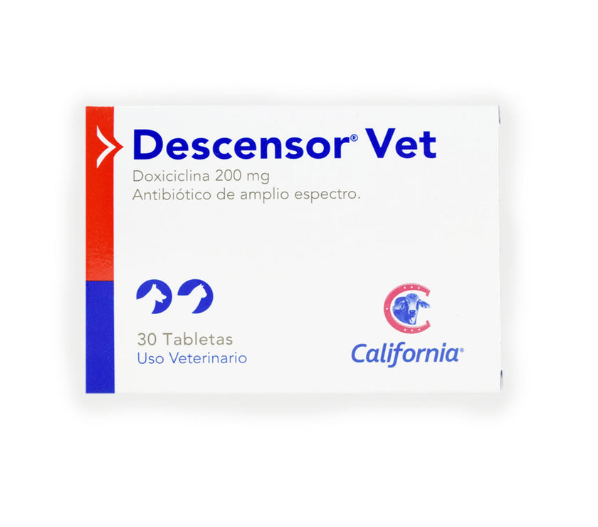 Descensor Vet 200 Mg Blister X 10 Tab