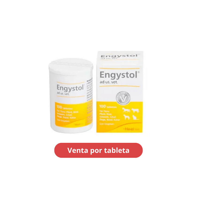 Engystol tabletas para perros y gatos - venta x tableta