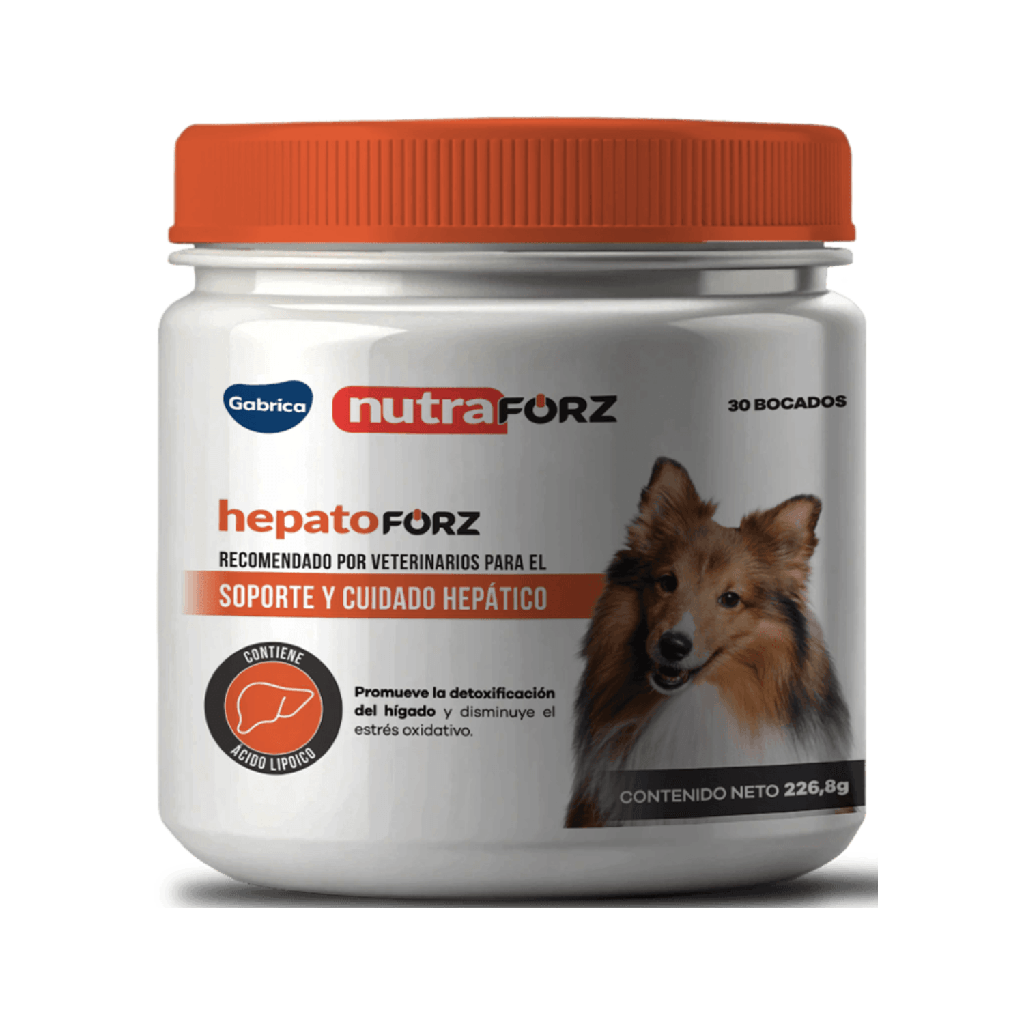 NutraForz HepatoForz Suplemento Perros 30 Tabletas