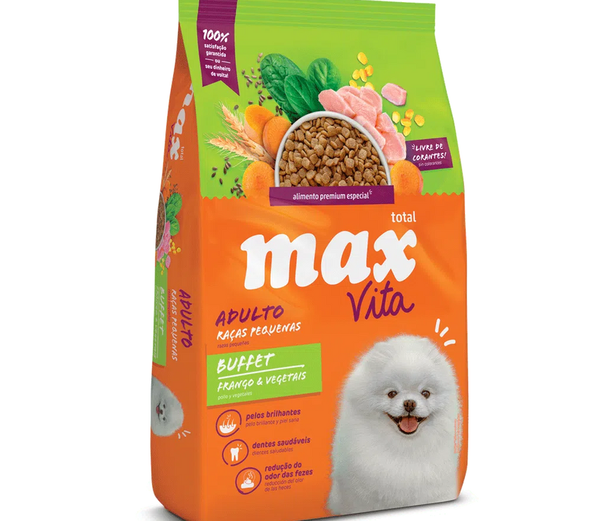 C Max Vita Ad Rp Buffet Frango Y Vegetales X 10,1 Kg