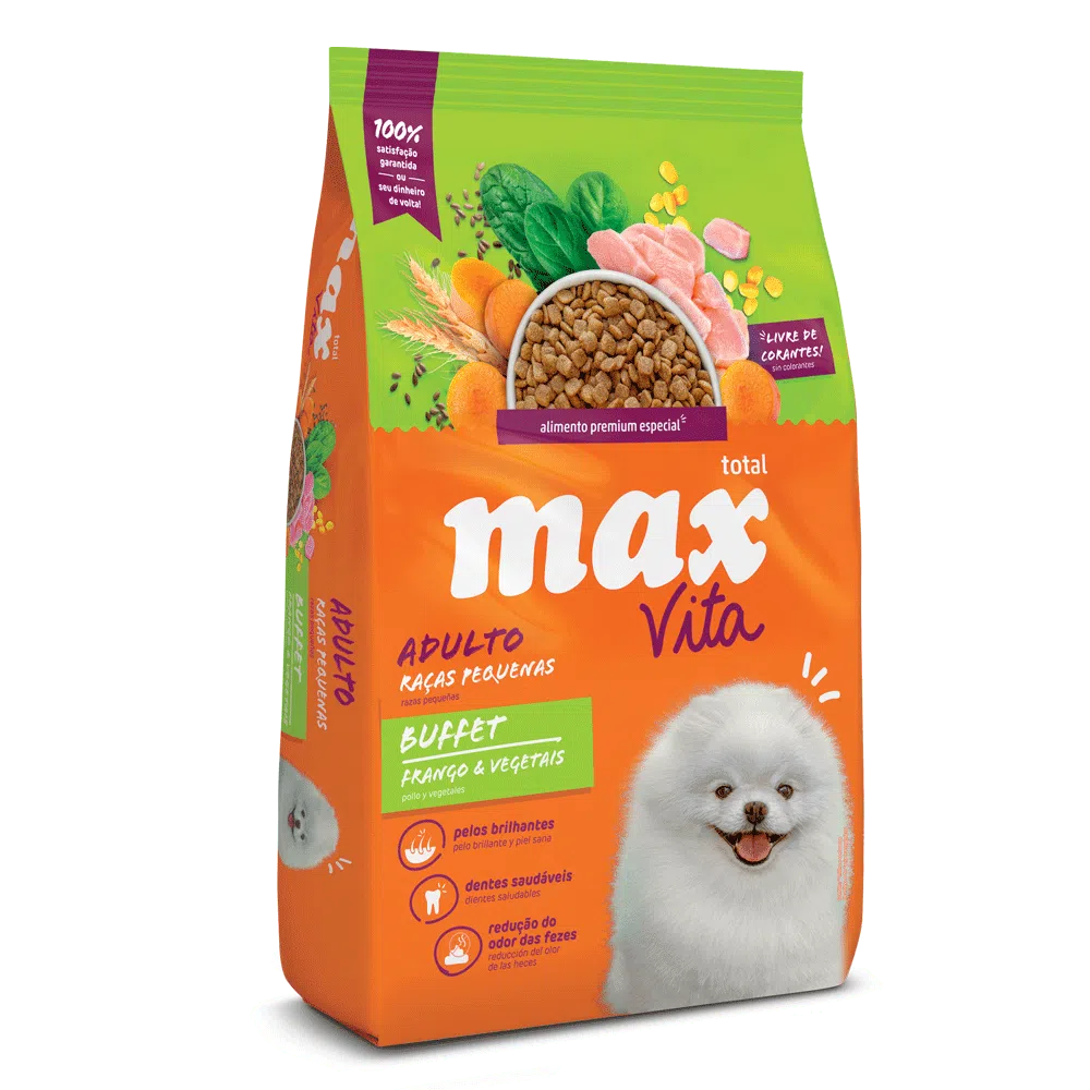 C Max Vita Ad Rp Buffet Frango Y Vegetales X 10,1 Kg