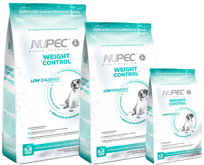 Alimento seco para perro Nupec Weight Control (control de peso)
