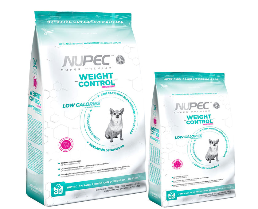Alimento seco para perro Nupec Weight Control Raza Pequeña