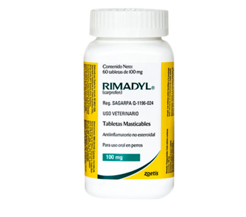 Rimadyl Antiinflamatorio Perro x  Tableta