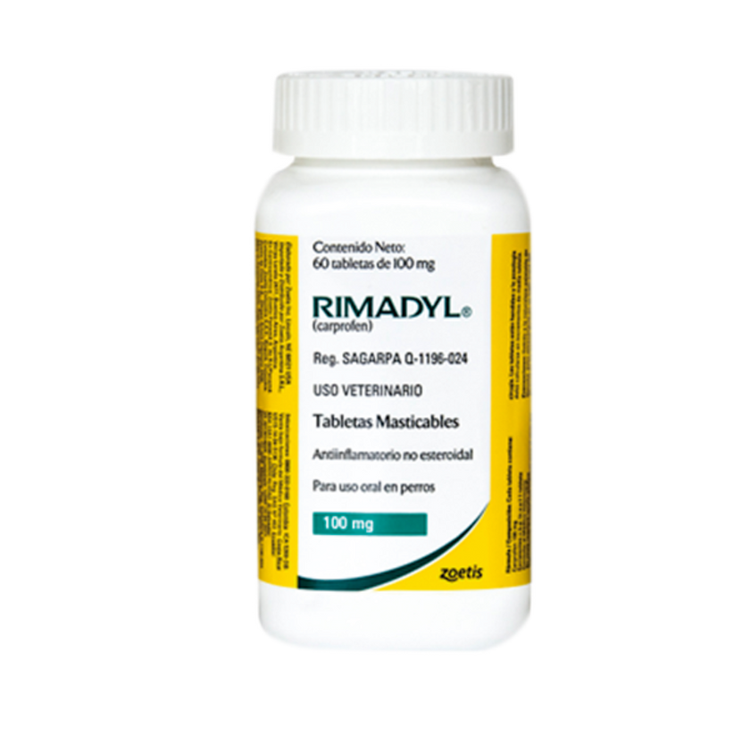 Rimadyl Antiinflamatorio Perro x  Tableta