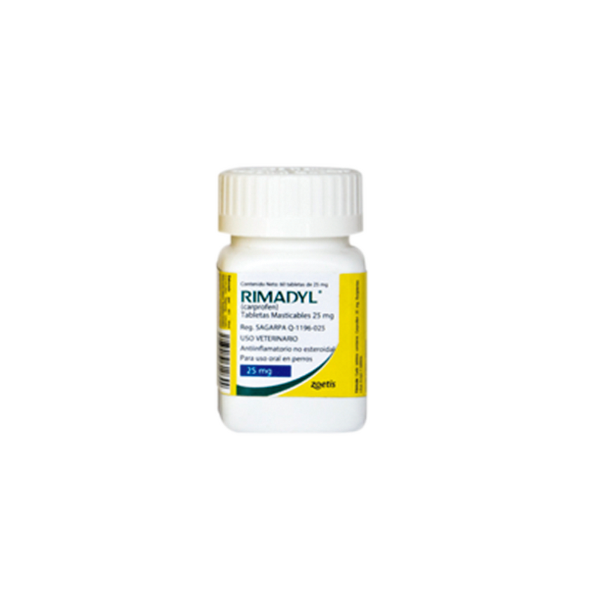 Rimadyl Antiinflamatorio Perro x  Tableta