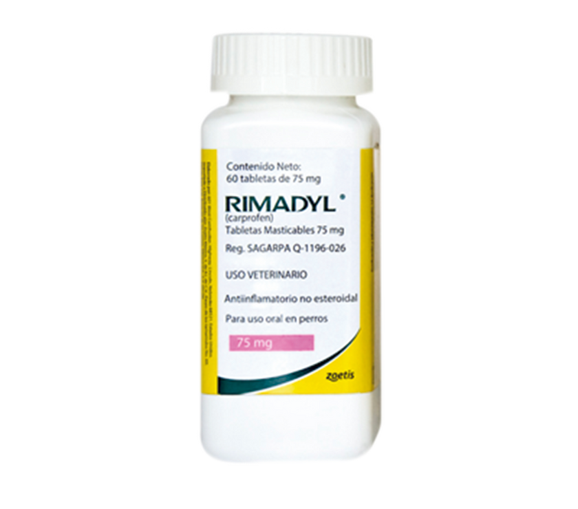 Rimadyl Antiinflamatorio Perro x  Tableta