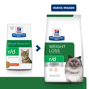 Comida para gato Hills Reducción de peso r/d  4Lbs