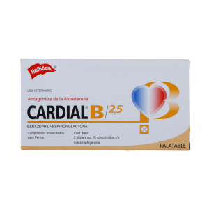 Cardial B 2,5mg 20 Tabletas