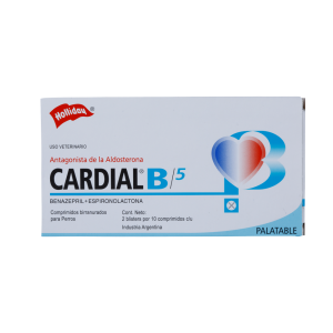 Cardial B 5 mg 20 Tabletas