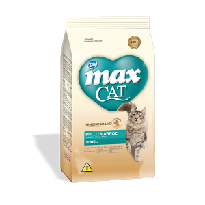 Comida par gato Max Professional Line Adulto Pollo y Arroz 3Kg