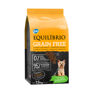 Comida para perro Equilibrio Grain Free Adulto Mini 1,5Kg