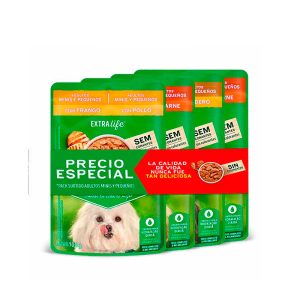 Dog Chow Pouch Humedo Surtido100 Gr