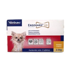 Virbac Endogard* 2 Tab 2.5 – 5 Kl